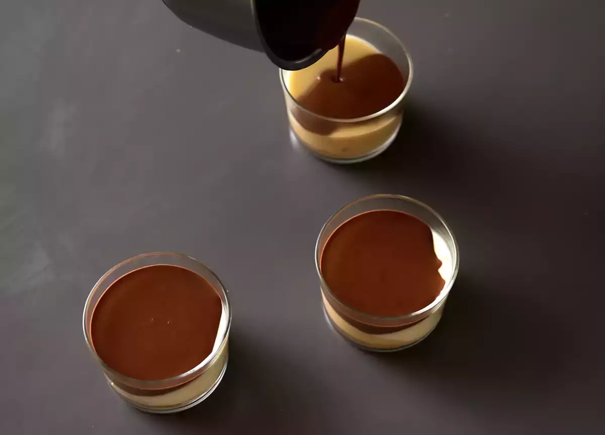 Steg 4: Överdrag med mörk choklad