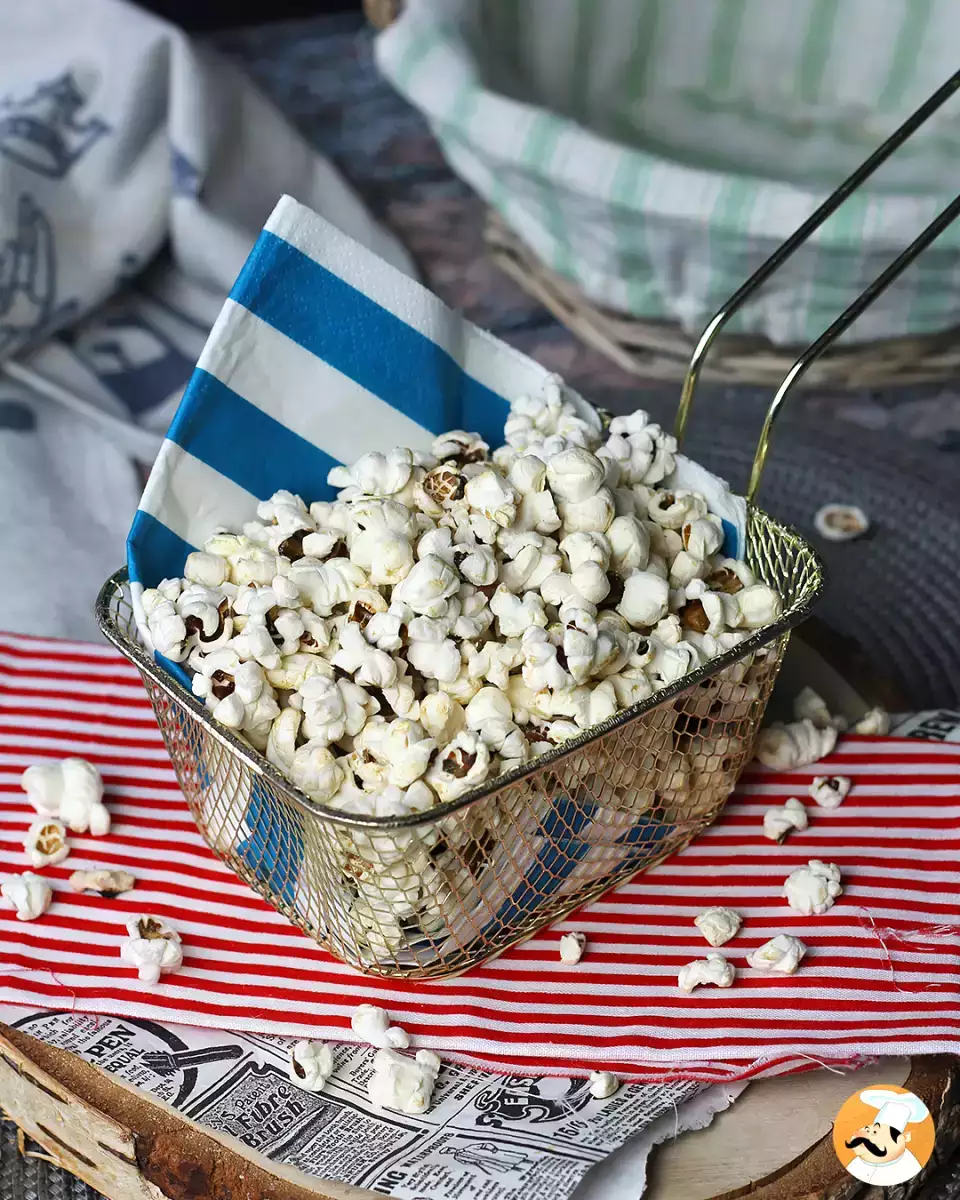 2. Popcorn på Airfryer