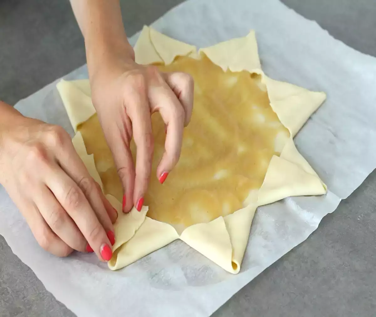 5. Stjärna - En himmelsk touch till din paj