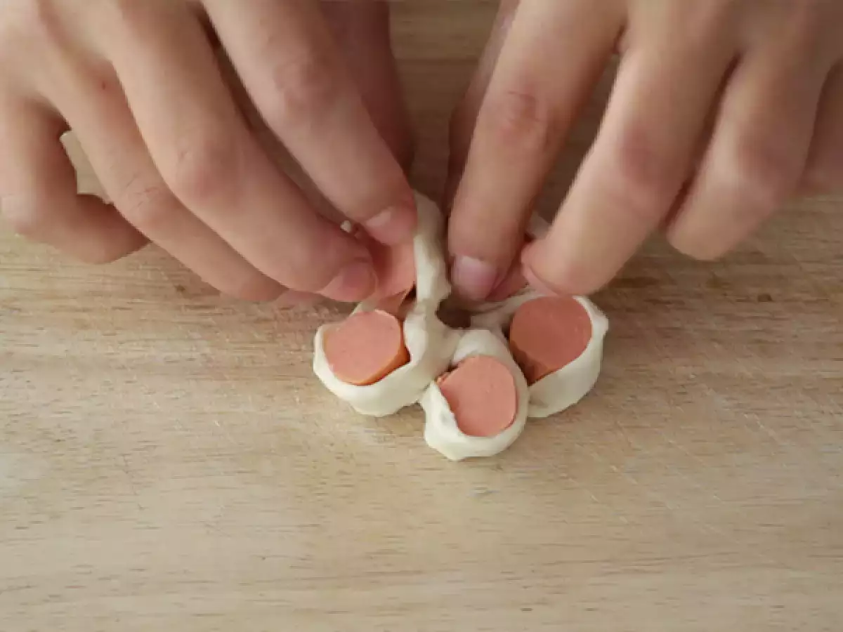 9. Blomma - Ätbara kronblad av smördeg