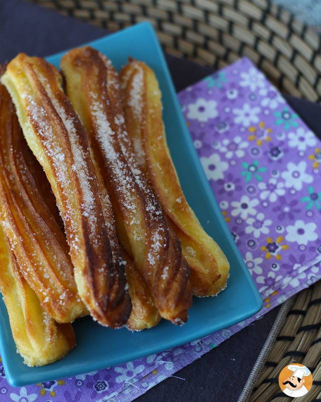 3. Churros i en fritös