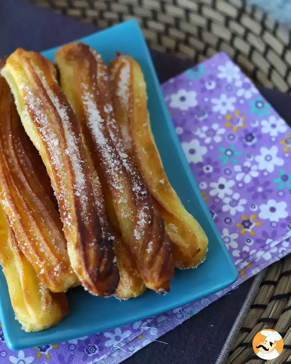 3. Churros i en fritös