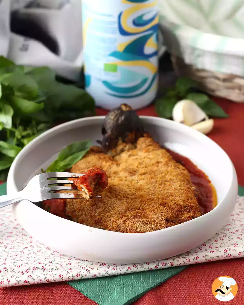 4. Auberginekotletter med luftfrysning