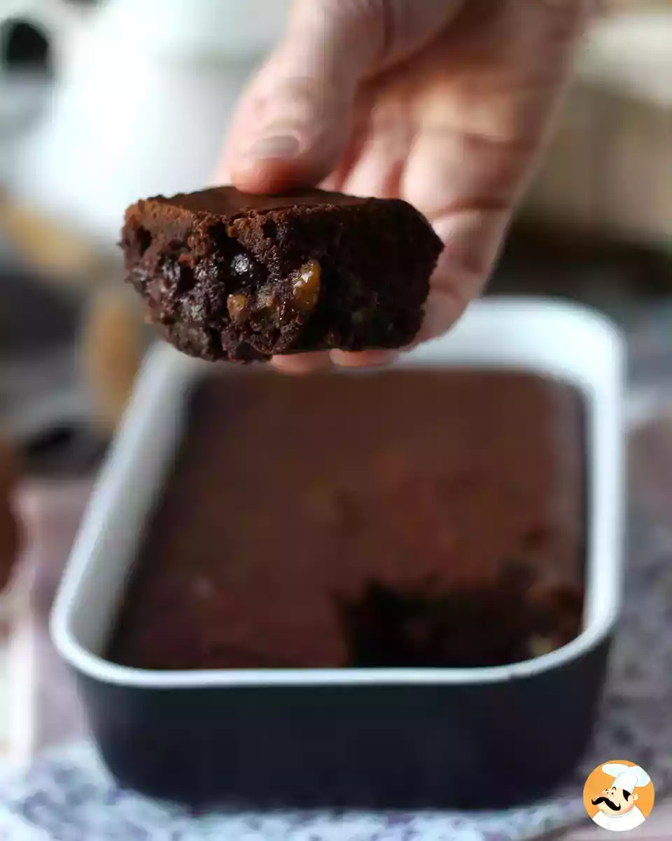 1. Chokladbrownie i fritös