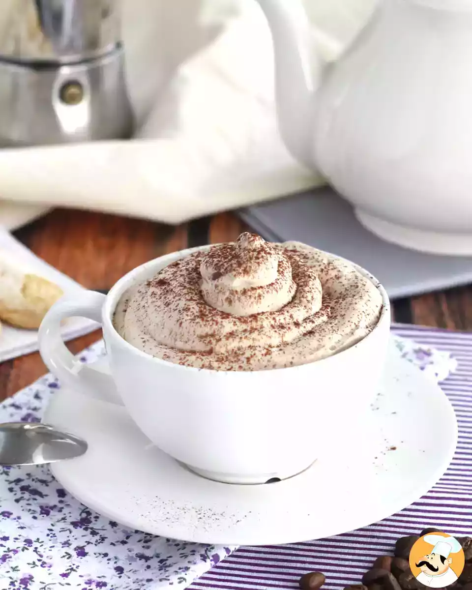 6. Krämig iskall cappuccino