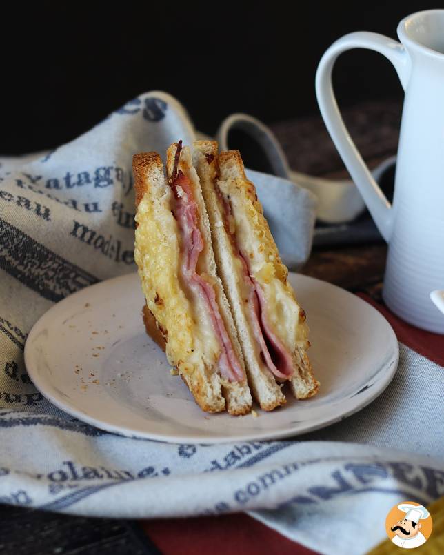 7. Croque monsieur i fritös