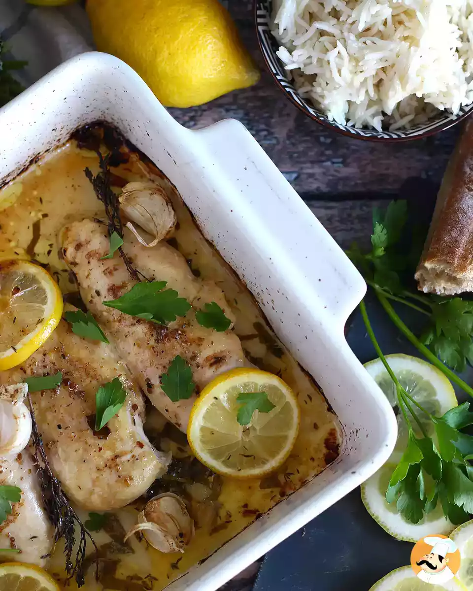 8. Citronkyckling i ugnen