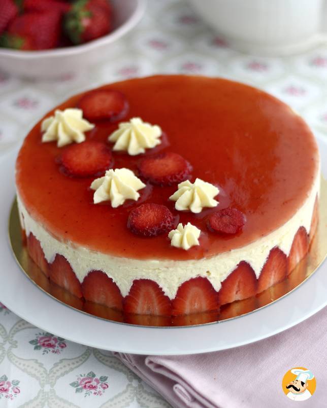 Fraisier, den perfekta jordgubbstårtan för våren