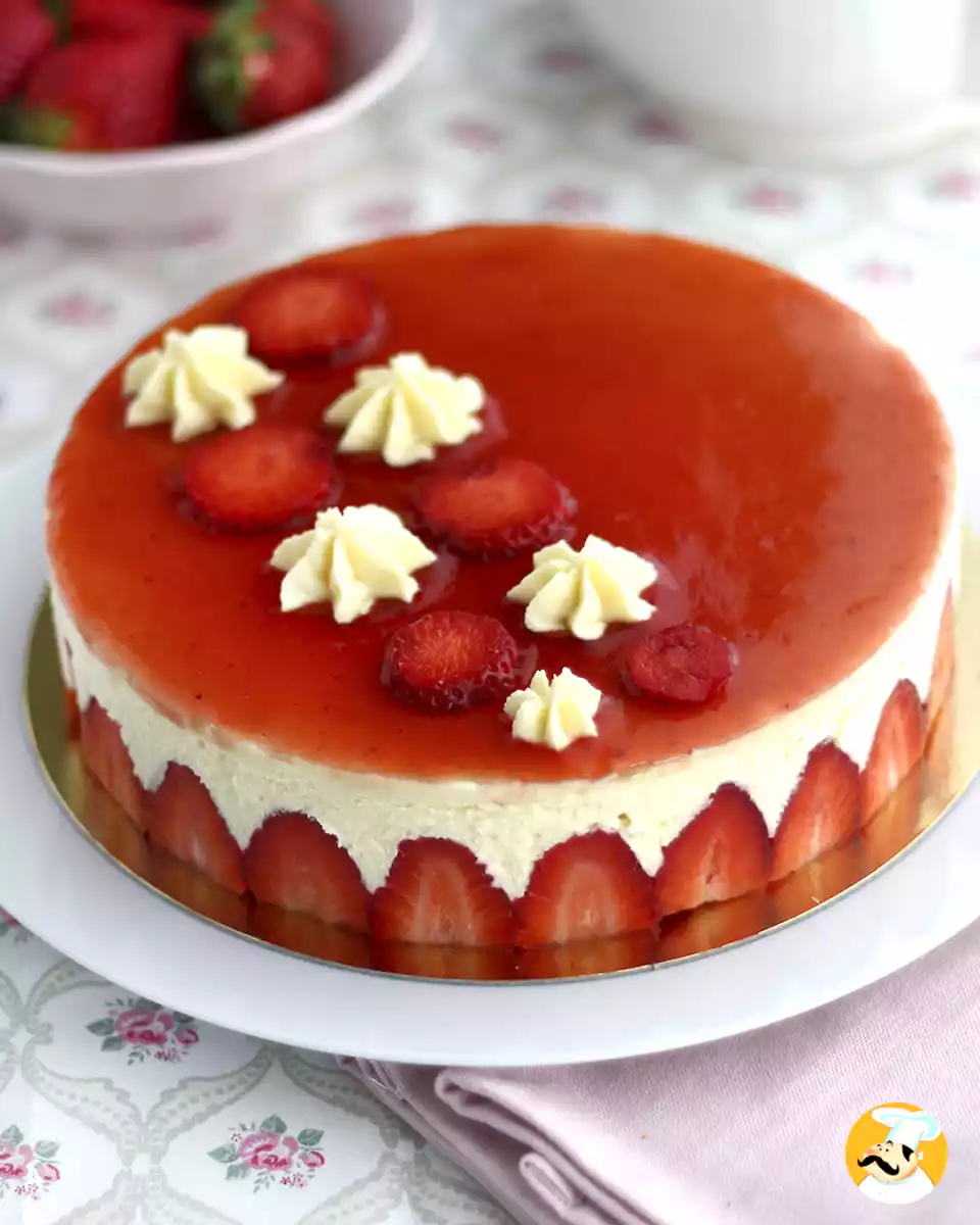 Fraisier, den perfekta jordgubbstårtan för våren