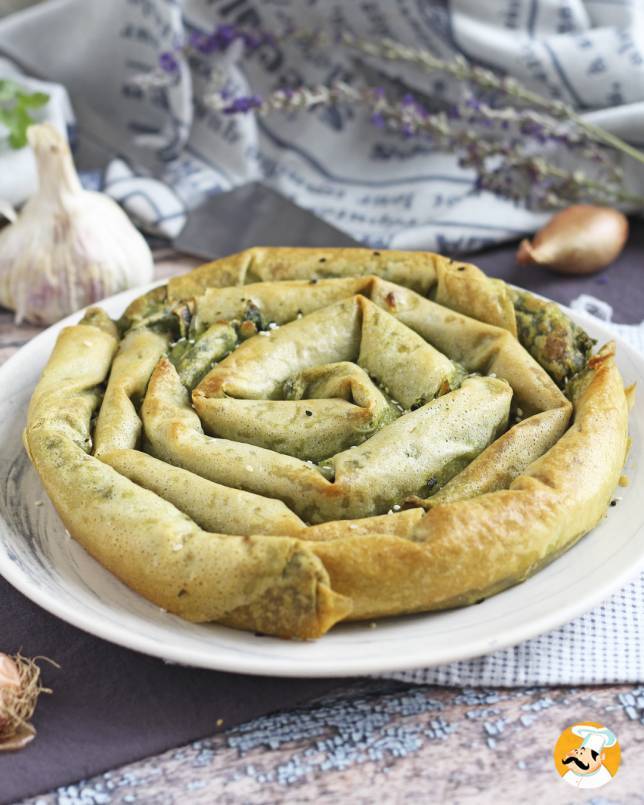 Borek, turkisk spenat- och ostpaj