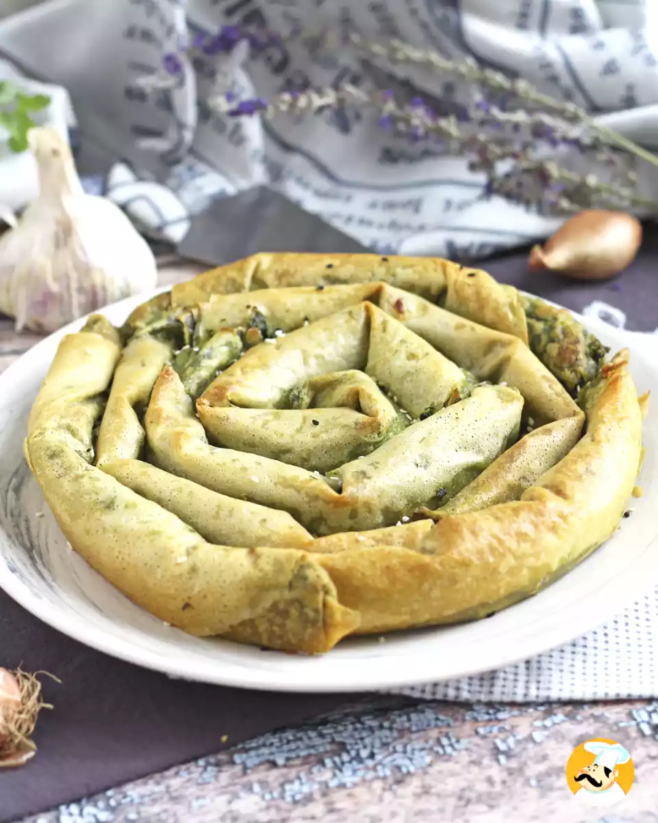 Borek, turkisk spenat- och ostpaj