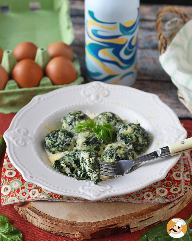 4. Malfatti ricotta- och spenatgratäng