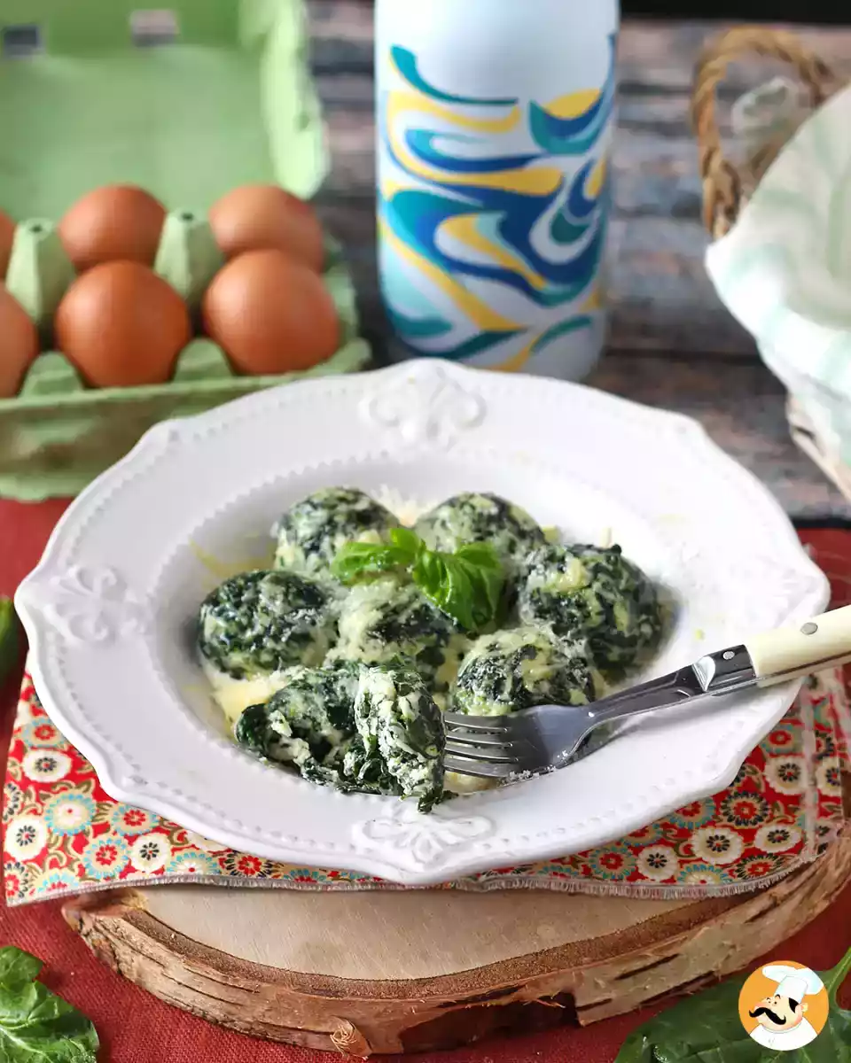 4. Malfatti ricotta- och spenatgratäng
