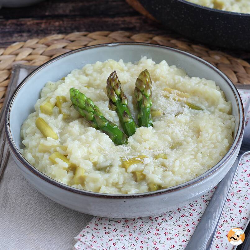 1. Risotto med sparris
