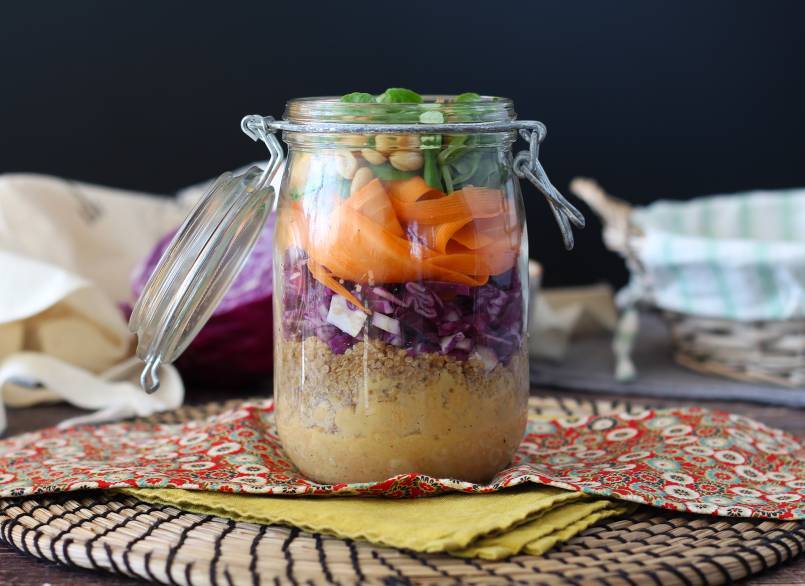 6. Vegetarisk salladsburk