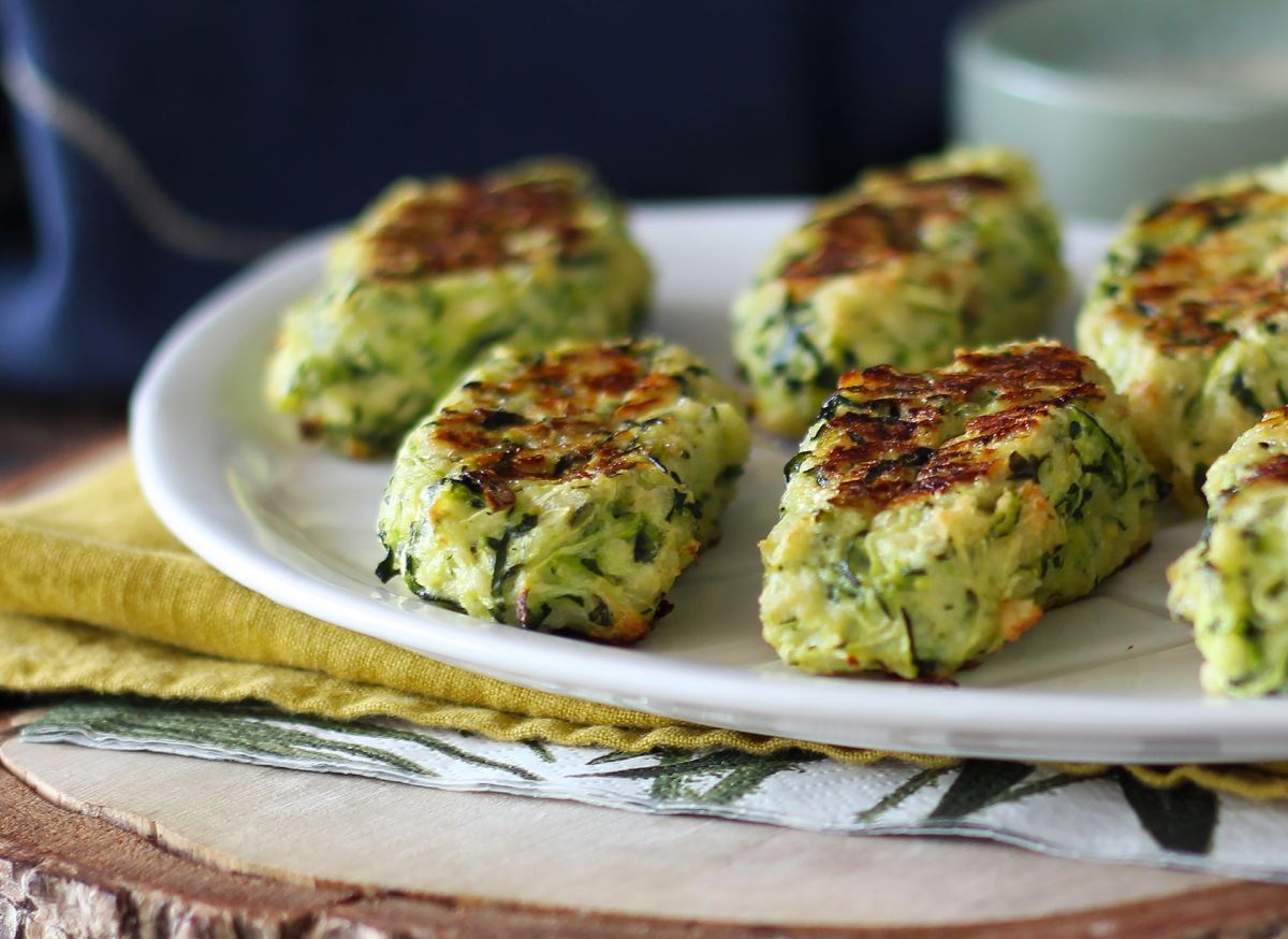 3. Ugnsbakade köttbullar av zucchini