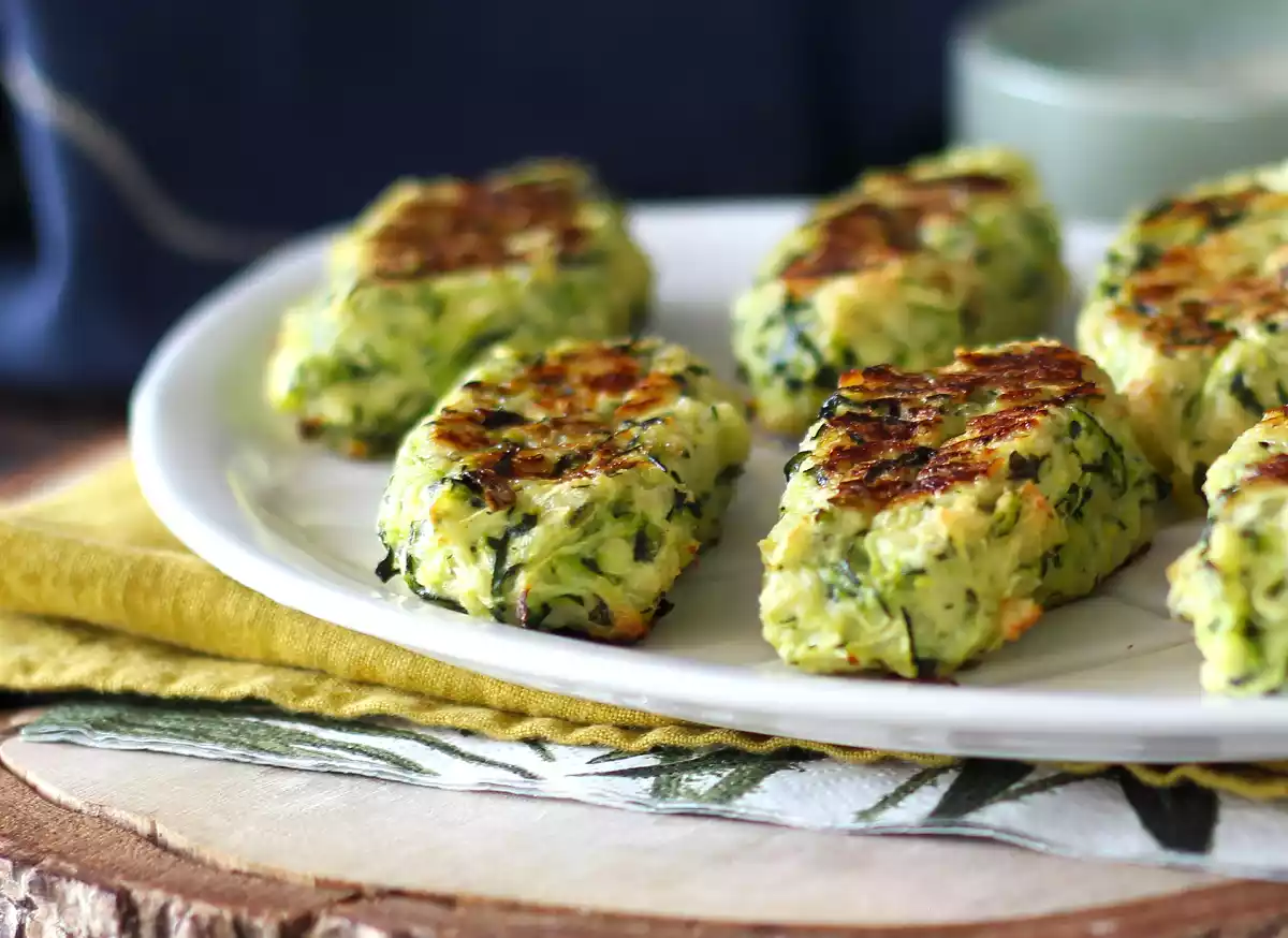 3. Ugnsbakade köttbullar av zucchini