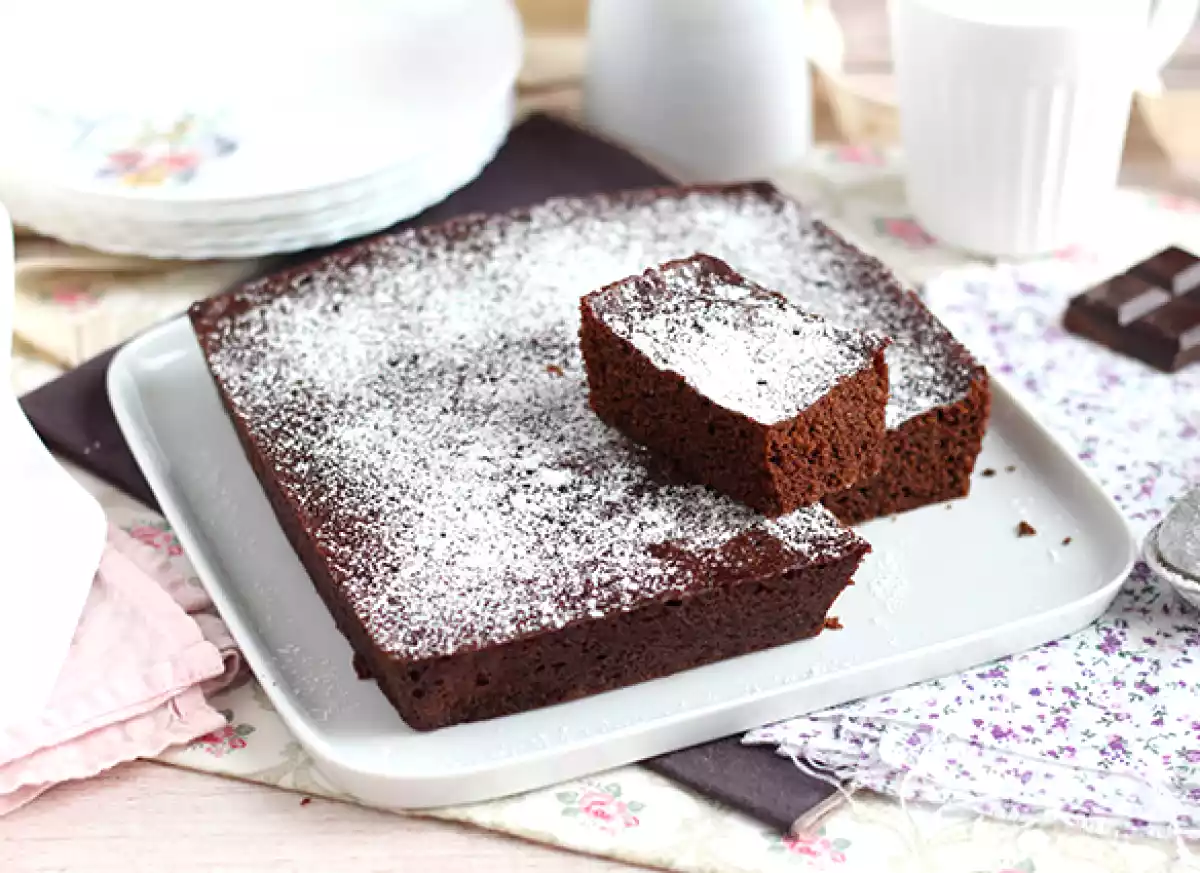 4. Mikrovågsugn chokladkaka: sista minuten frälsning (med äggchoklad!)