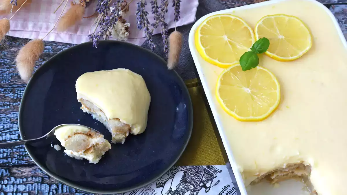 Denna citrontiramisu är det bästa som kunde hända din sommar