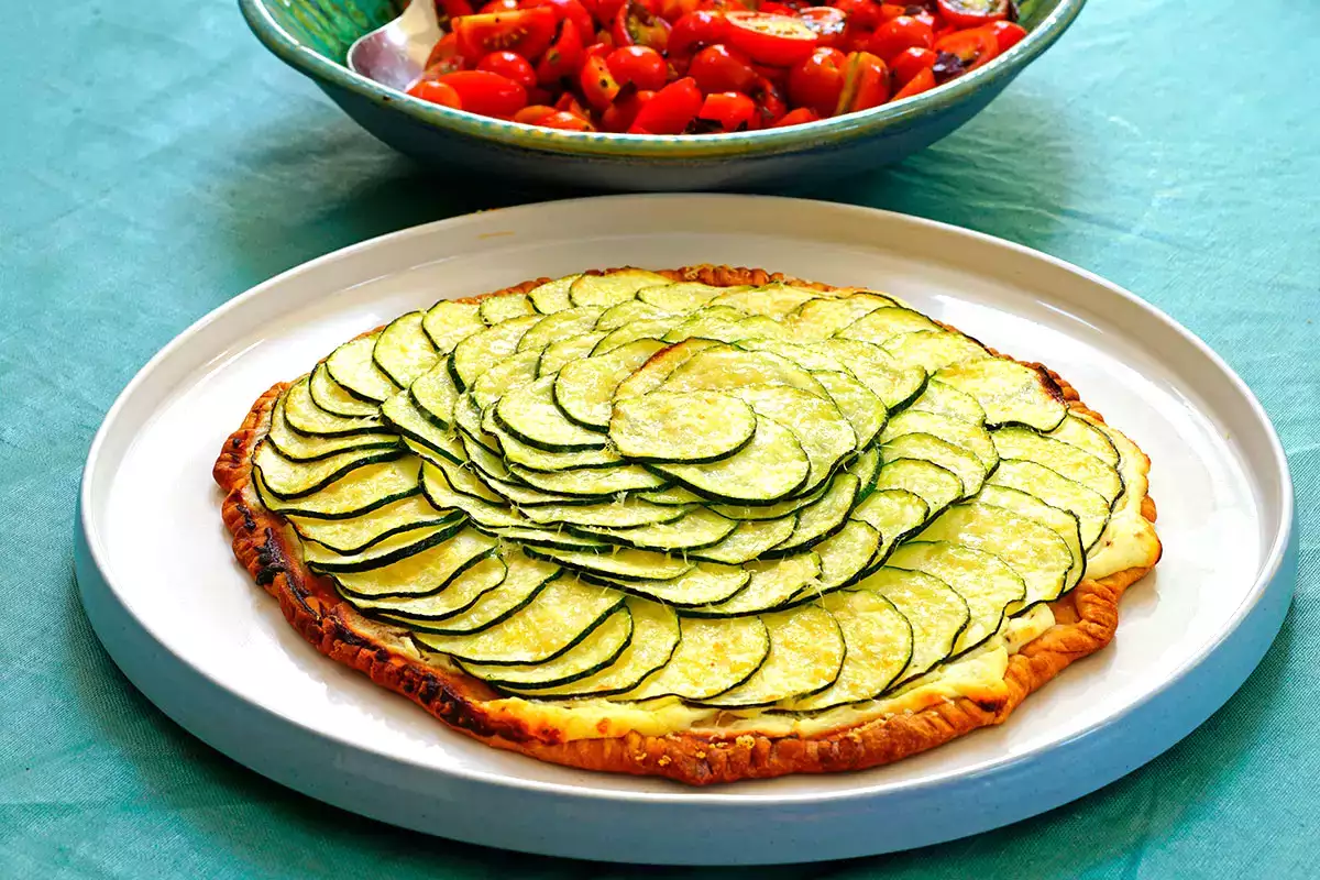 Inspirerat av Italien är detta zucchinirecept en hit i sommar