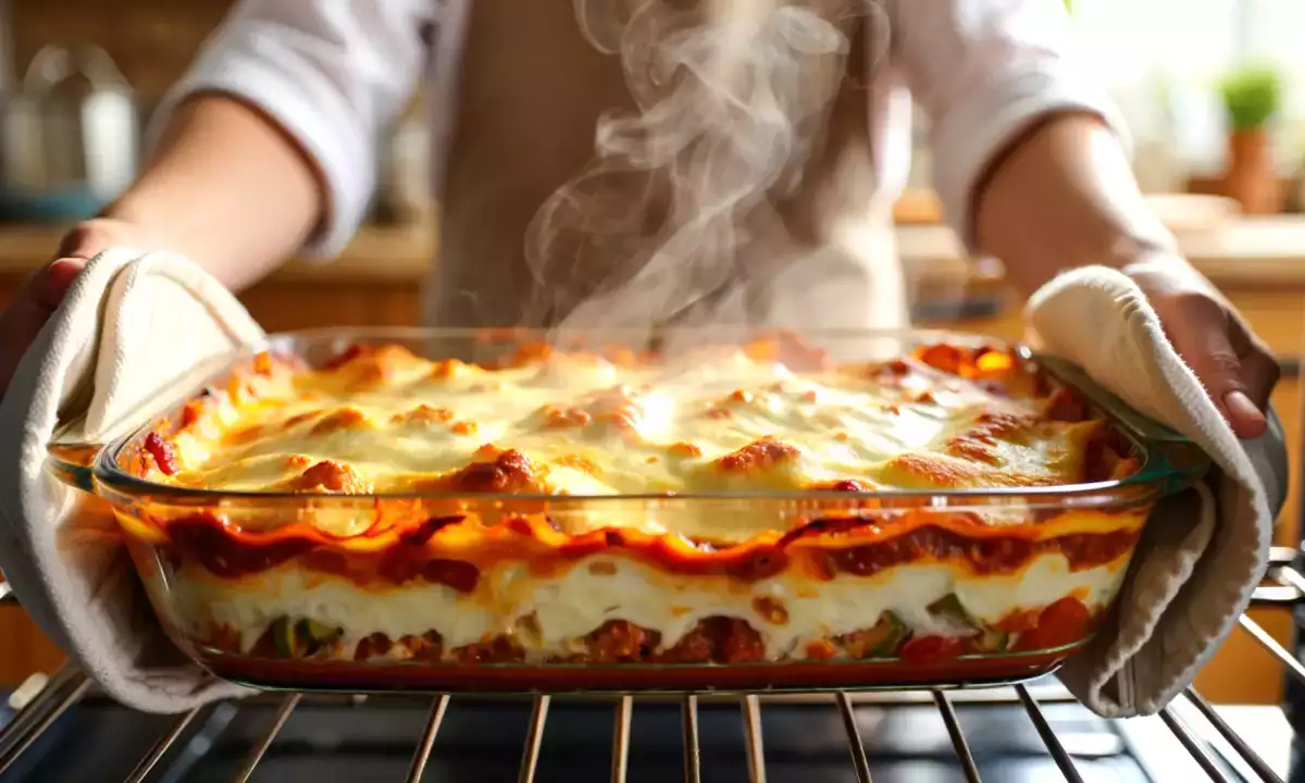 Hur man värmer upp lasagne utan att torka ut den: perfekta metoder och matlagningsknep