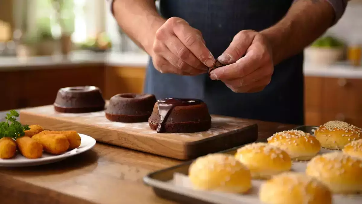 Dagens meny, 27 april: läckra raclette-kroketter, saftiga burgare och en chokladdröm