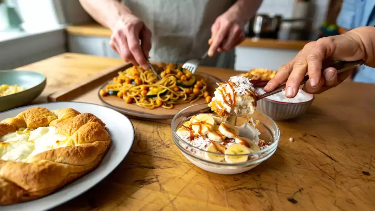 Dagens meny, 29 april: njut av en smakfull kväll med pizzakrona, nudlar och bowl cake