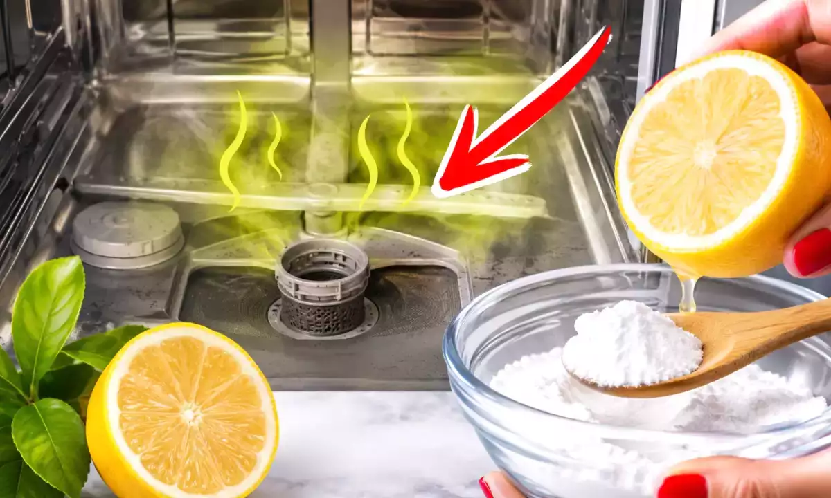 Inga fler deodoranter: den naturliga metoden för att ta bort dålig lukt från diskmaskinen på 5 minuter