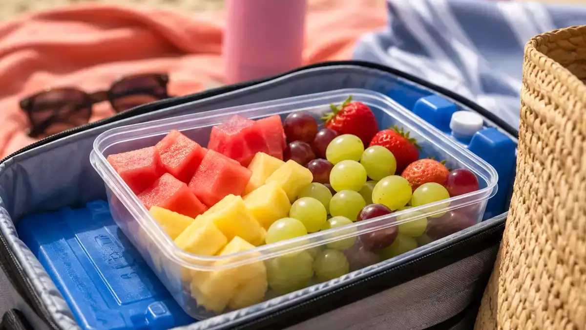 Så här tar du med dig frukt till stranden utan att värmen spelar dig ett spratt