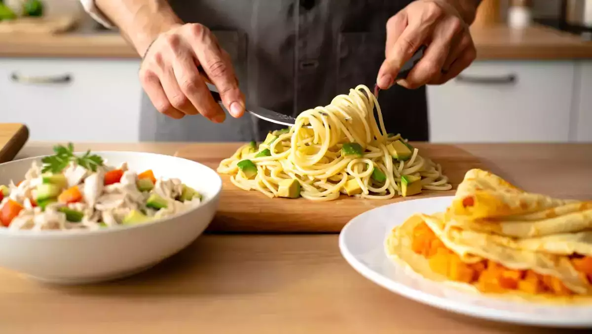 Dagens meny, 18 juni: en smakresa med salpicão, spaghetti carbonara och crêpes suzette