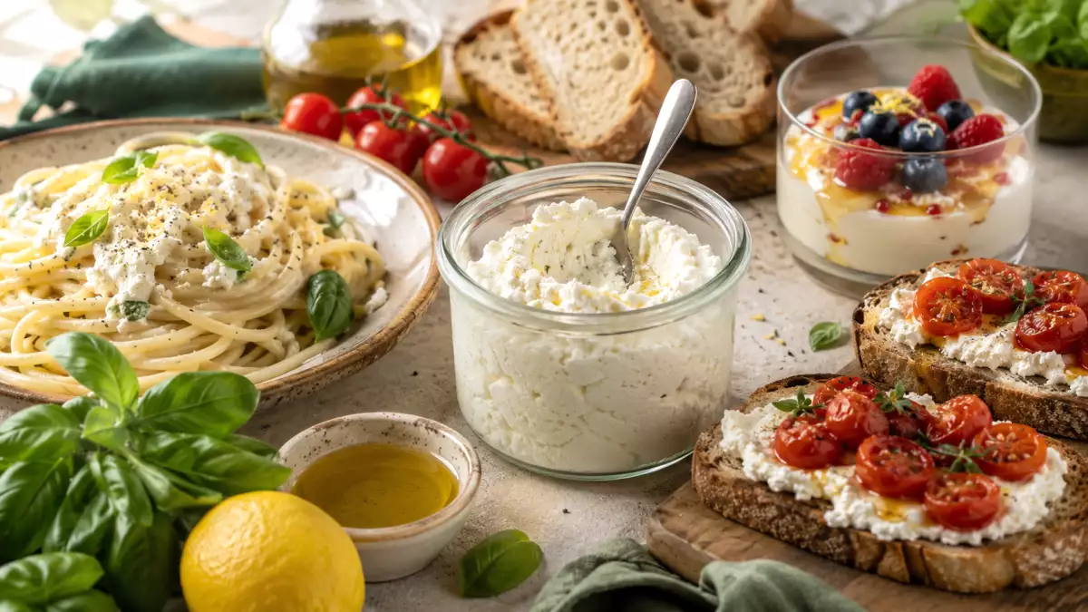 Har du en burk ricotta som står och skräpar i kylskåpet? Dessa läckra idéer kan rädda din måltid