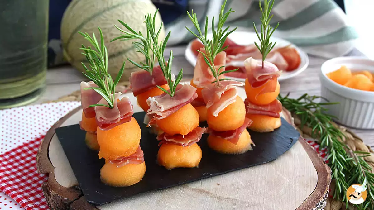 Imponera på alla: så här serverar du skinka och melon så att det ser ut som en raffinerad förrätt från en kock