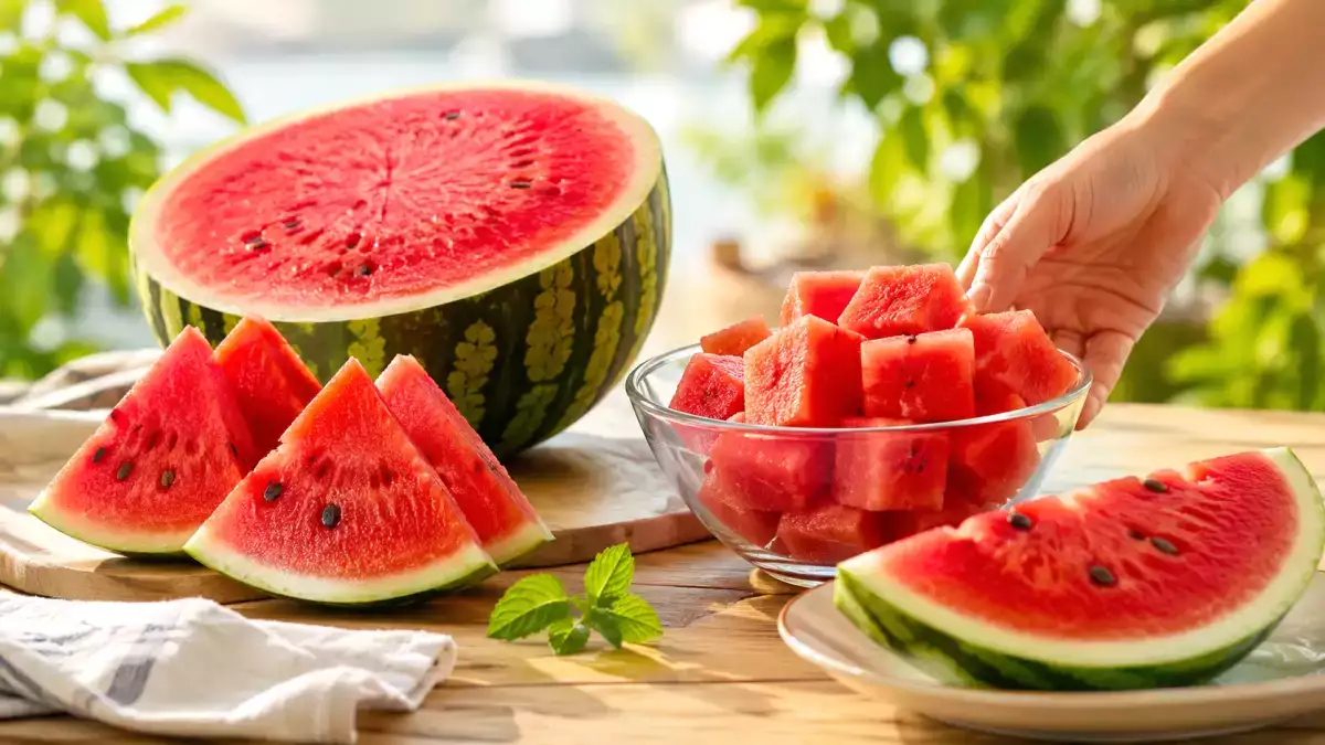 Hur mycket vattenmelon ska man äta per dag? Tips för att välja rätt och balanserad portion