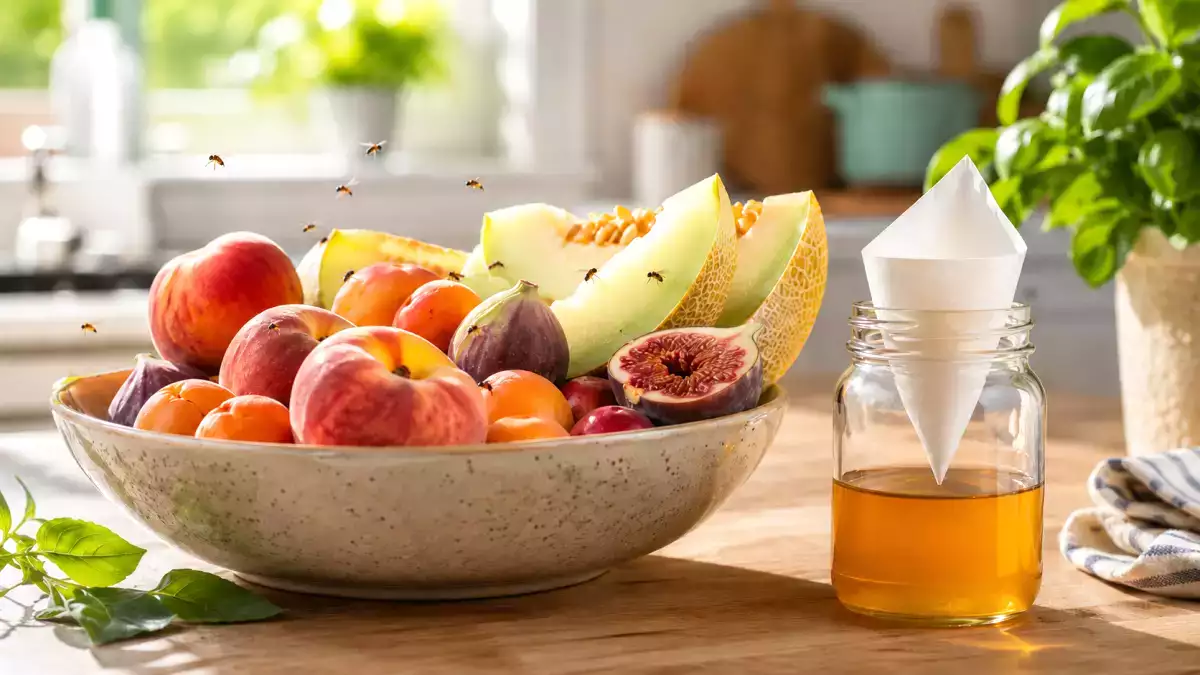 Farväl, fruktflugor: det naturliga och superenkla sättet att skydda sommarfrukten utan kemikalier
