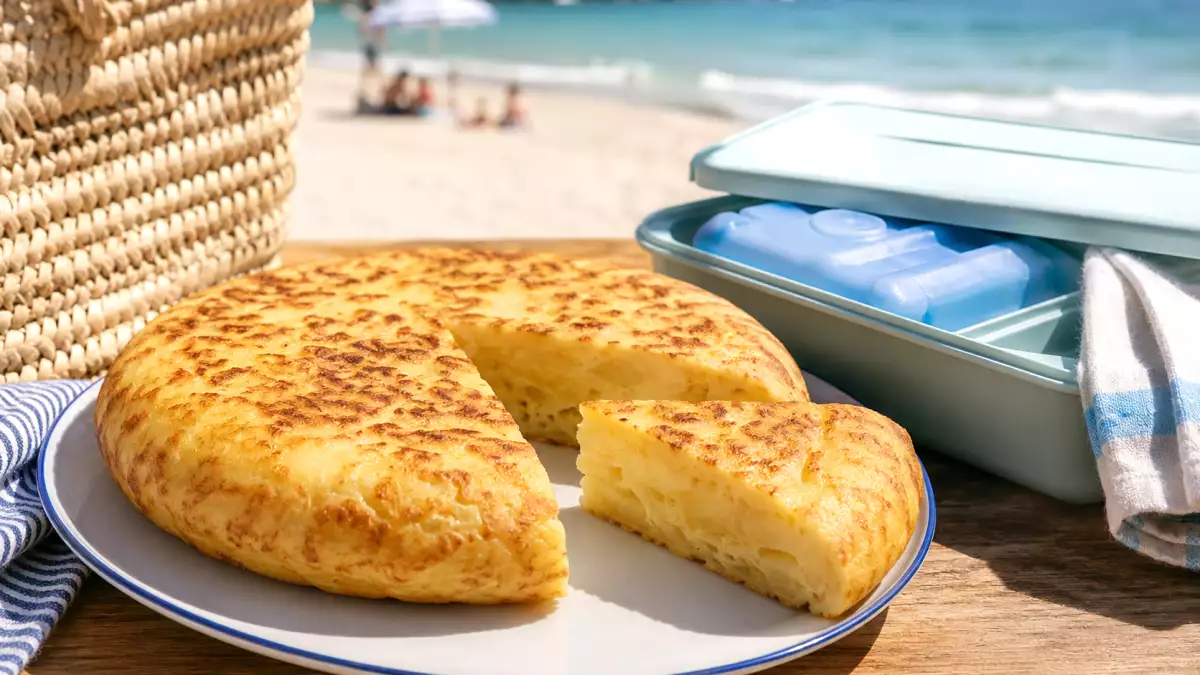 Potatistortilla på stranden: ja, men bara om du följer dessa försiktighetsåtgärder