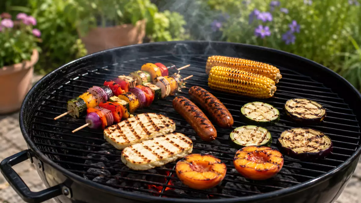 Köttfri grillfest: varför grönsaker, frukt, ost och baljväxter också passar på grillen