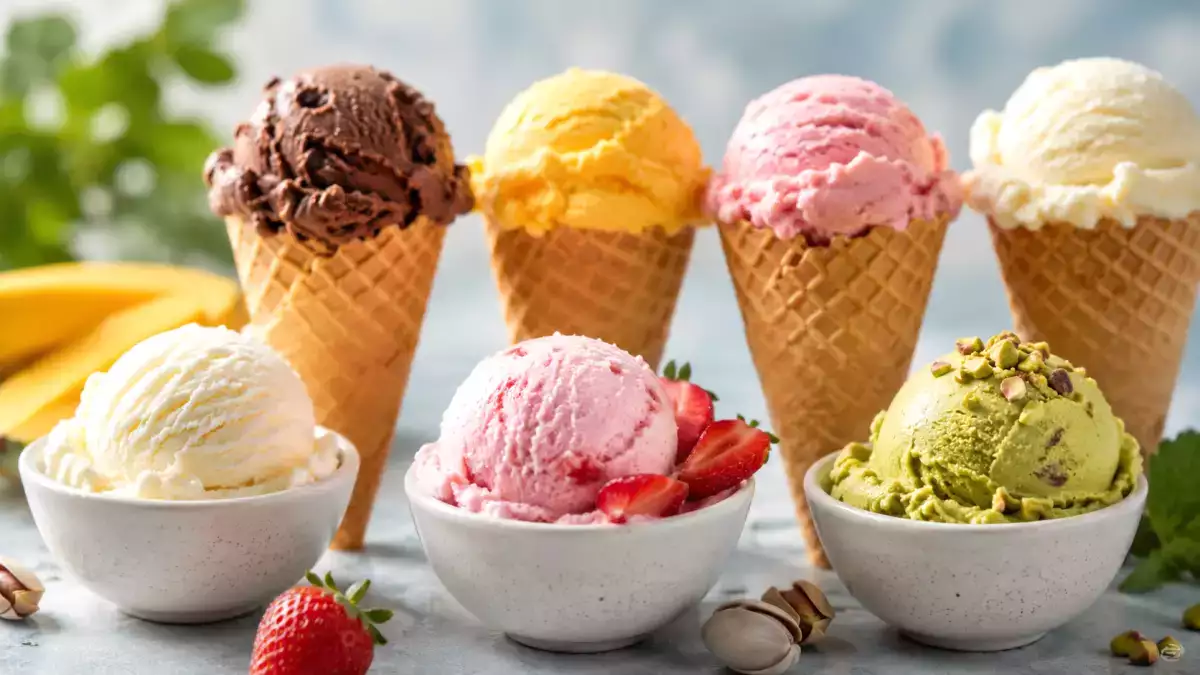 Sorbet, glass eller iskräm: vad dessa tre benämningar egentligen innebär i förpackningen