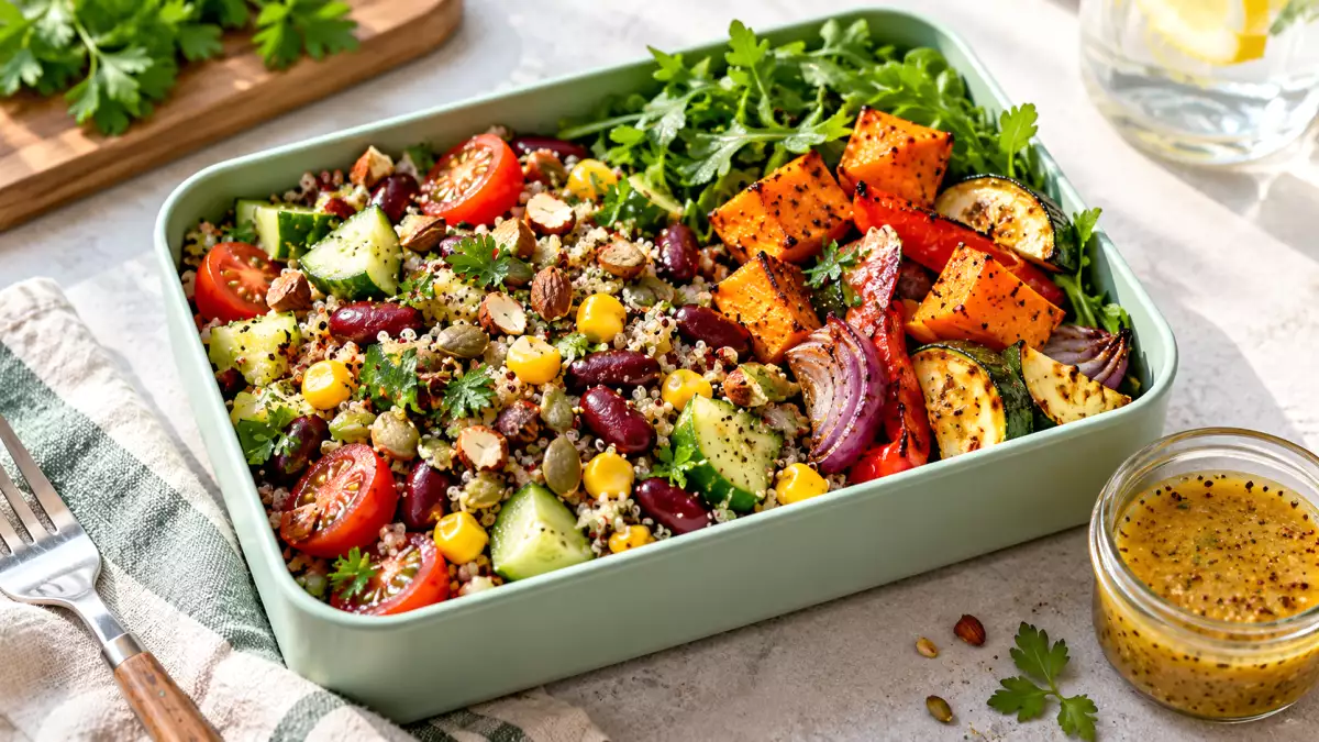 Trött på att vara hungrig klockan 16? Så gör du din vegetariska lunchlåda mer mättande varje dag