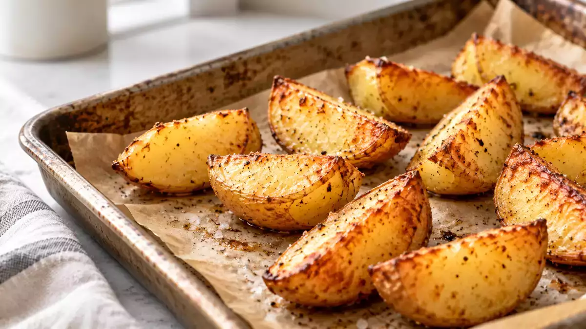 Ugnsbakad potatis som blir mosig och inte får någon krispig yta? Misstaget som förstör den gyllene ytan – och det enkla steget du ska ta innan du sätter in potatisen i ugnen för att få den krispig på utsidan och mjuk på insidan