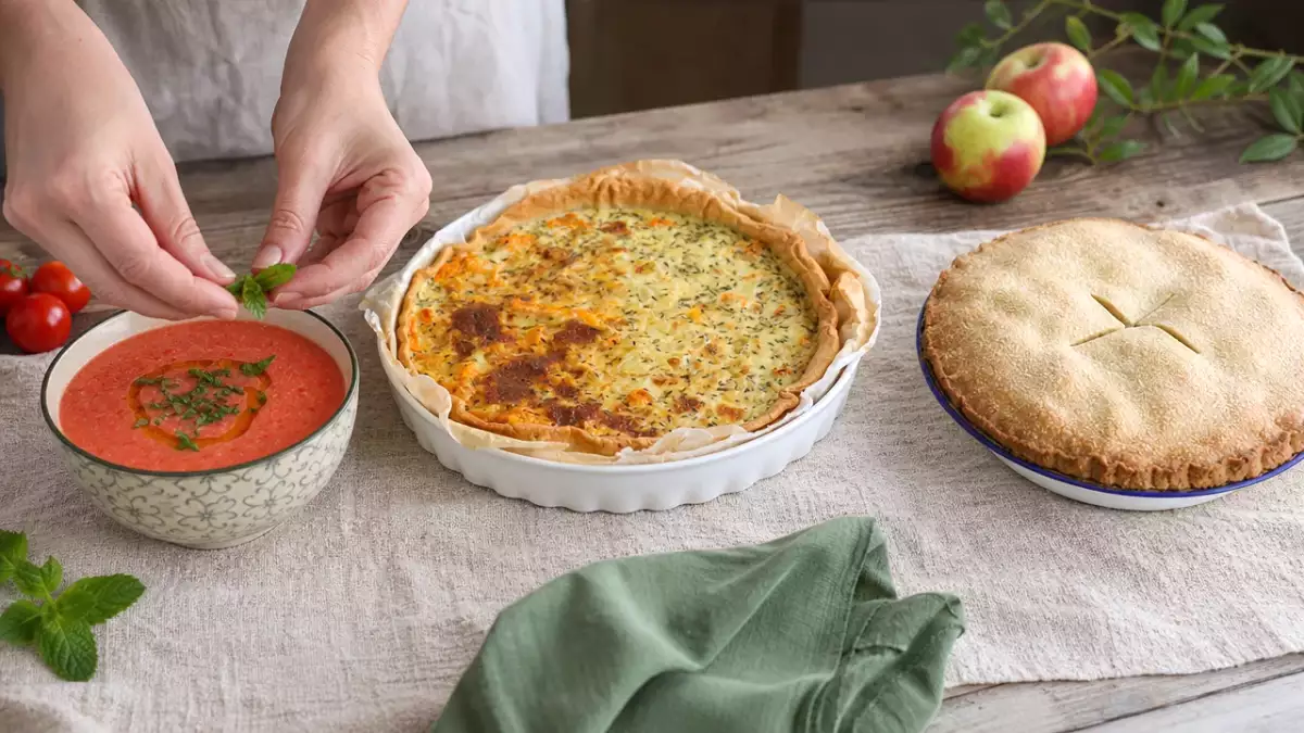 Pumpapaj till middag och engelsk äppelpaj – en smakfull höstmeny