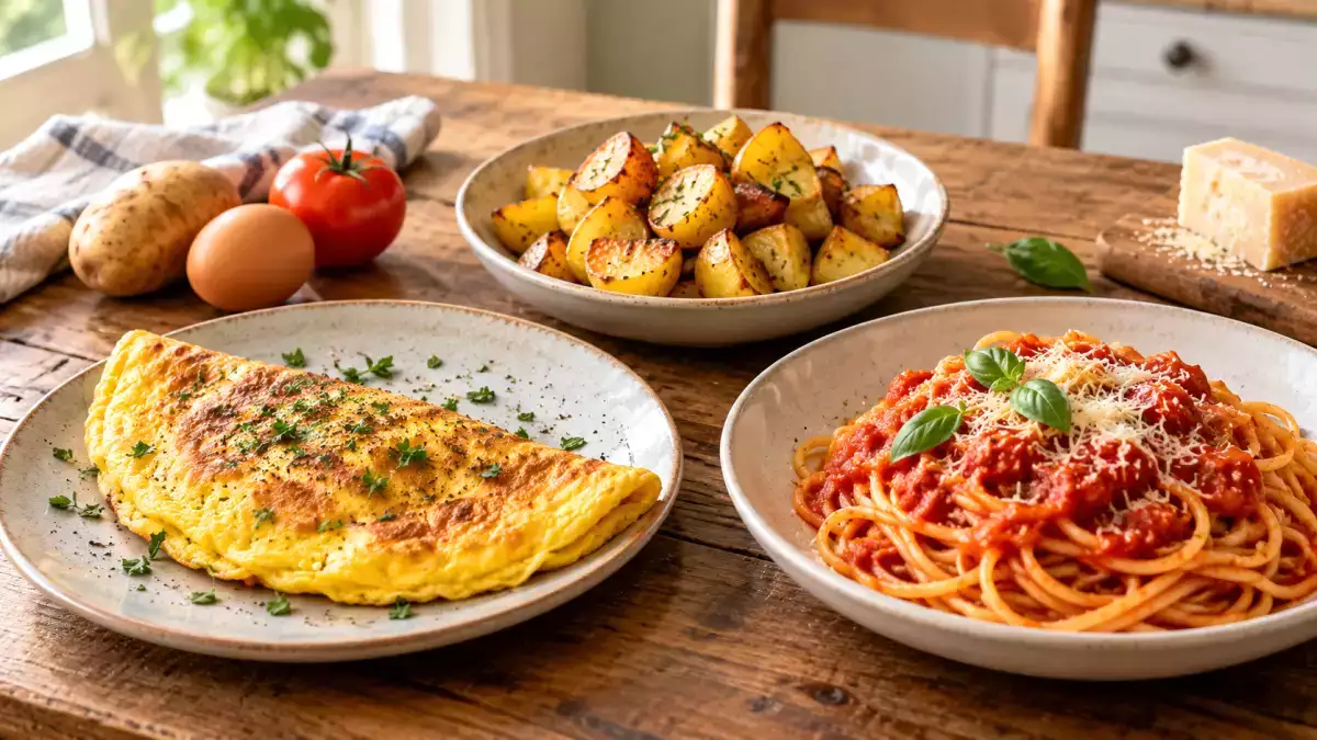 Ägg, potatis, pasta: 8 måltider när kylskåpet verkar tomt