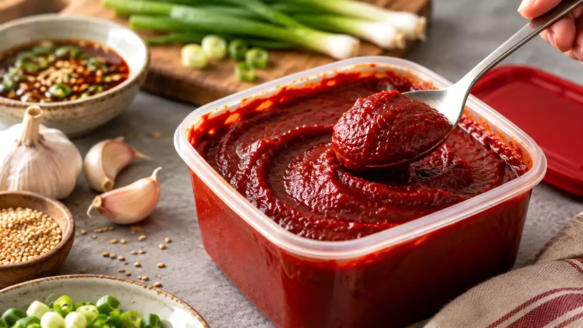När gochujang har öppnats: Så förvarar och doserar du chilipastan