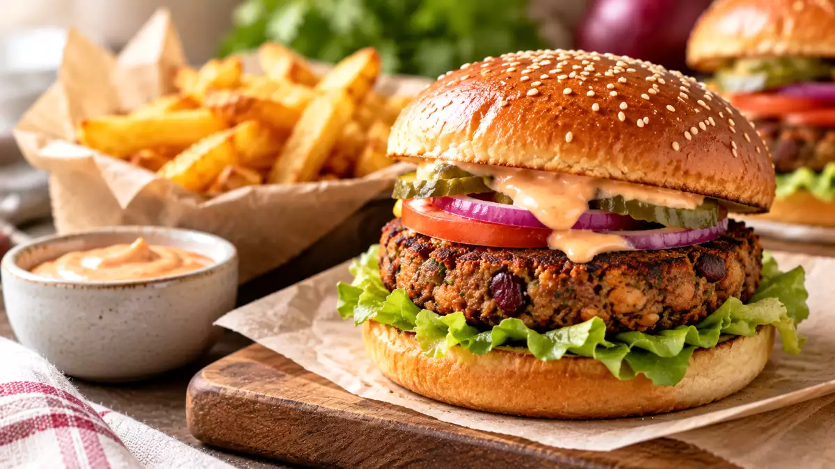 Köttfri snabbmat: även snabbmatens klassiker finns i vegetariska varianter