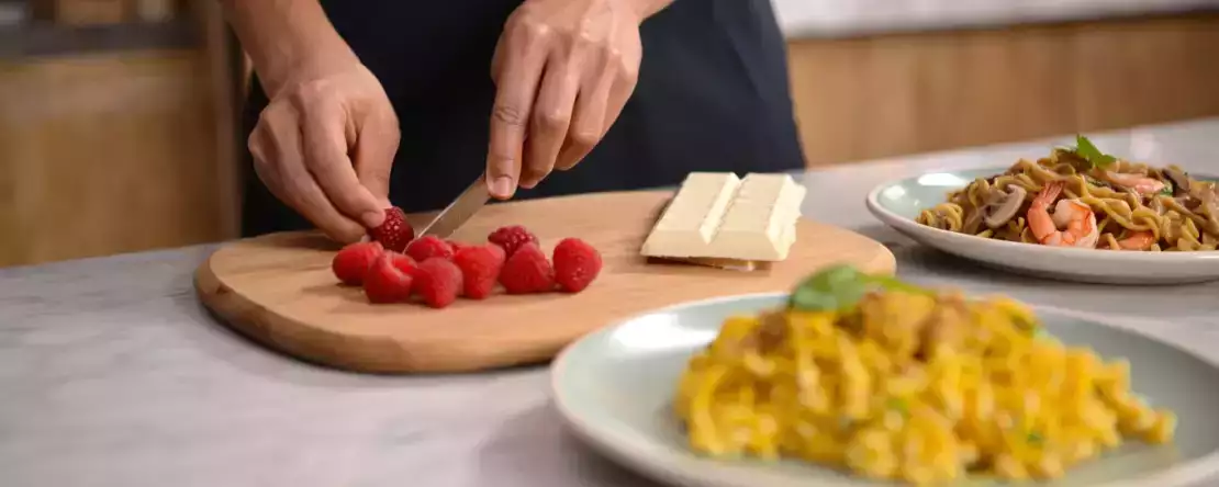 Dagens meny, 25 april: en smakfull resa genom asiatiska och italienska rätter