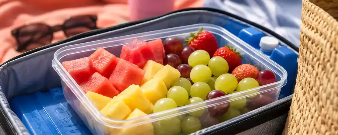 Så här tar du med dig frukt till stranden utan att värmen spelar dig ett spratt