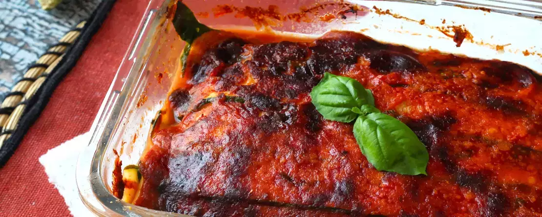 Ja, du kan laga parmigiana med zucchini i en varmluftsfritös: en krispig variant som förändrar allt