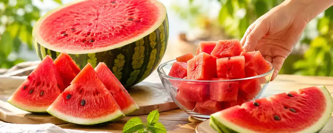 Hur mycket vattenmelon ska man äta per dag? Tips för att välja rätt och balanserad portion
