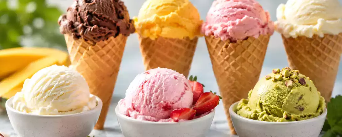 Sorbet, glass eller iskräm: vad dessa tre benämningar egentligen innebär i förpackningen