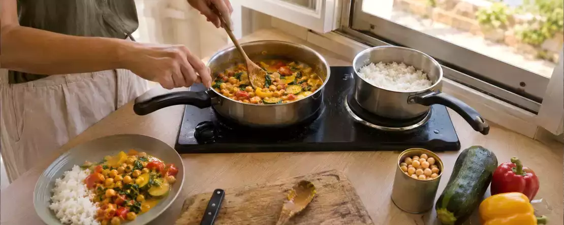 7 enkla middagar för semesterboendet som du kan laga nästan utan köksutrustning eller köksredskap