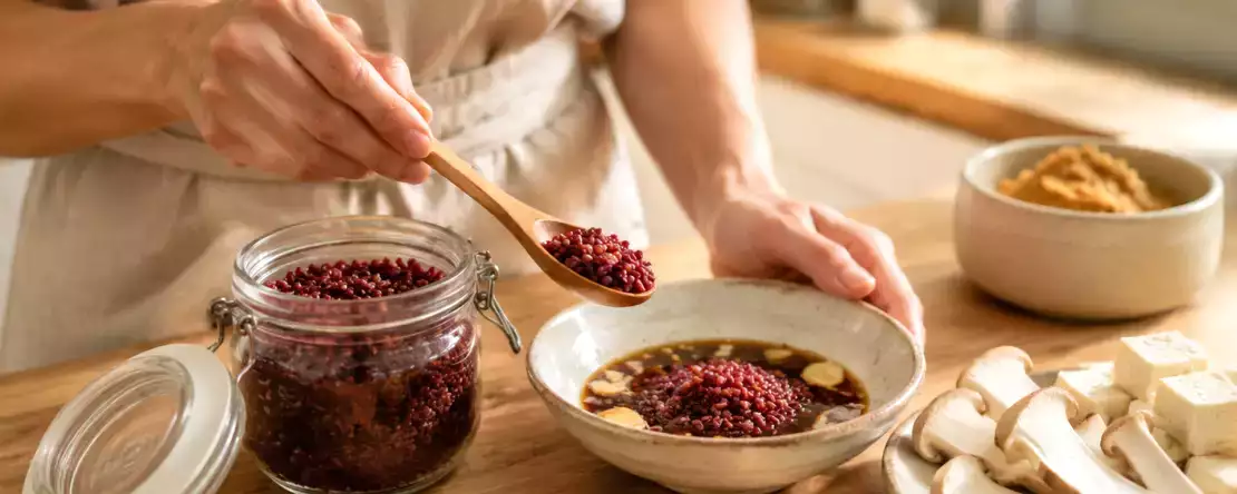 Röd koji: den färgstarka fermenterade ingrediensen du bör känna till efter miso – och varför kockar pratar om den